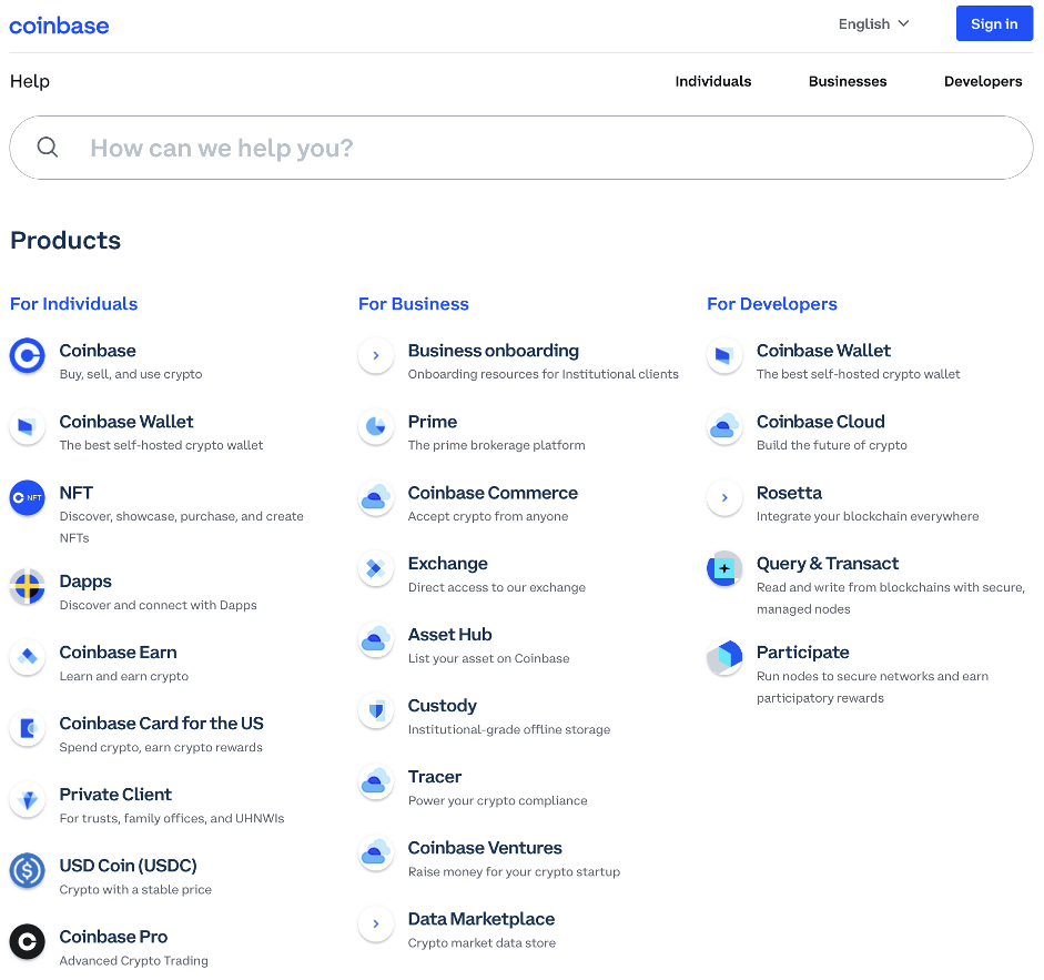 Coinbase: Customer Support