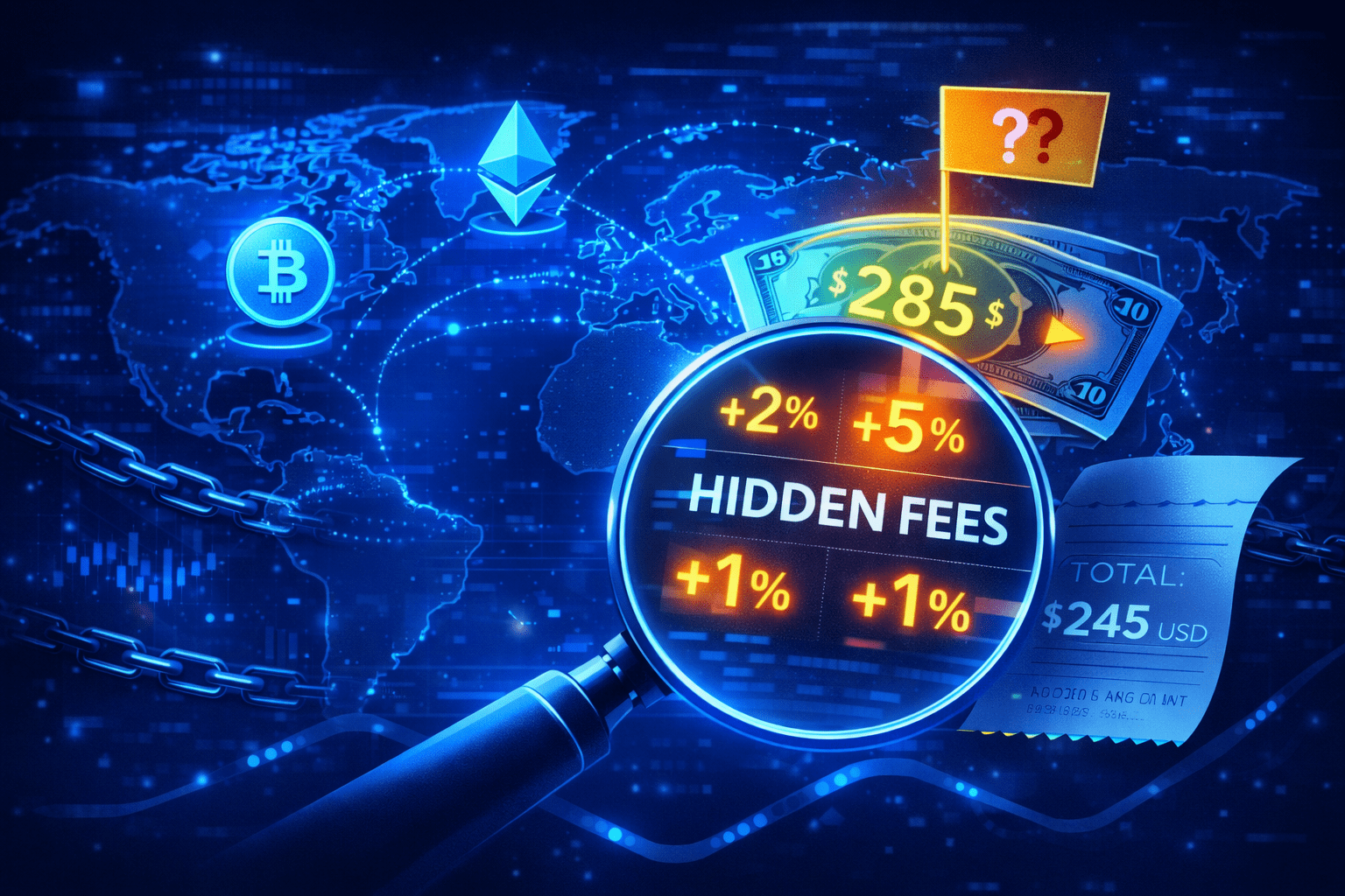 Где ваши $285: карта скрытых комиссий обменников и как считать реальную стоимость