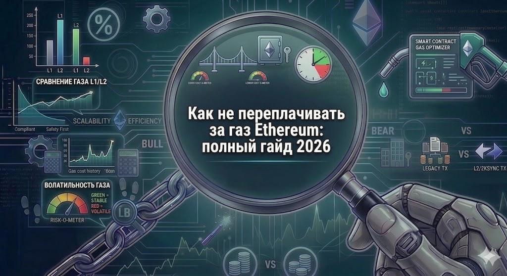 Как не переплачивать за газ Ethereum: полный гайд 2026