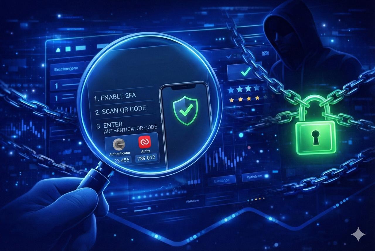 Как правильно настроить двухфакторку для криптообменов: гайд 2026 года