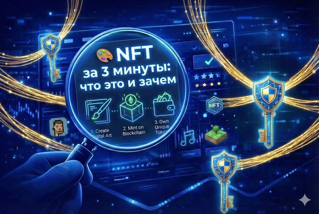 NFT за 3 минуты: что это и зачем