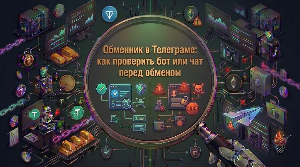 Обменник в Телеграме: как проверить бот или чат перед обменом